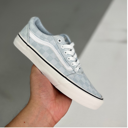 Vans Old Skool  Checkerboard - Dawn Mist Blue