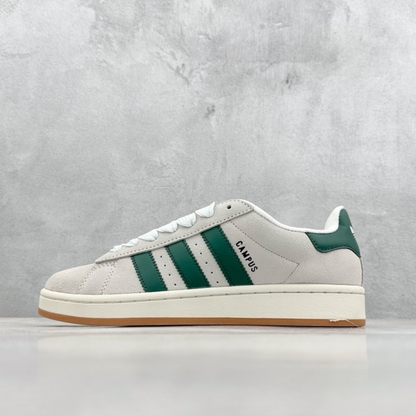 Adidas Campus 00's - Grey Collegiate Green Gum