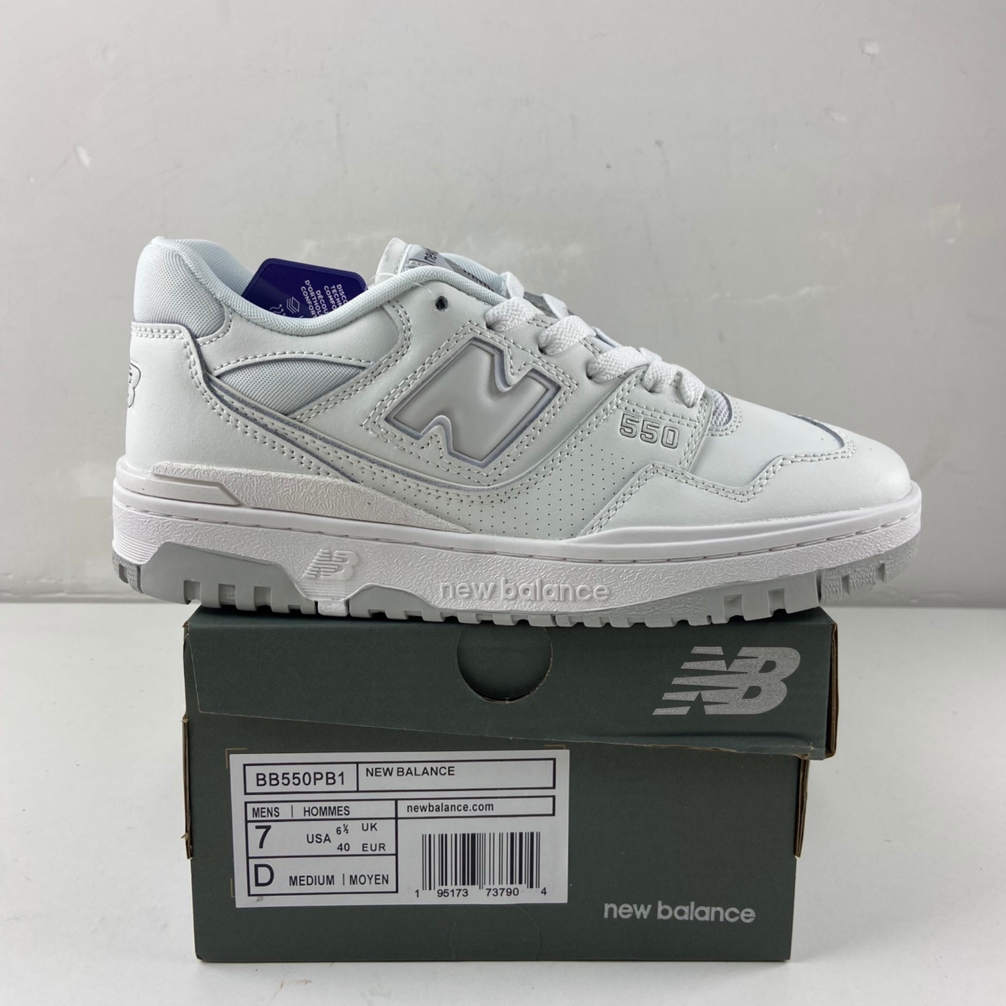 New Balance 550 - Steel Grey