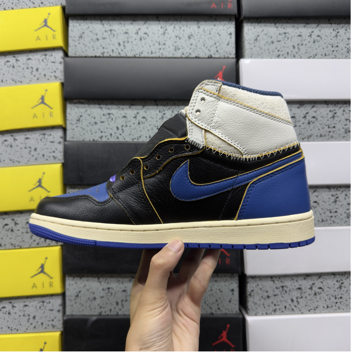 Union LA x Fragment Design x Air Jordan 1 Retro High OG SP - Sport Royal