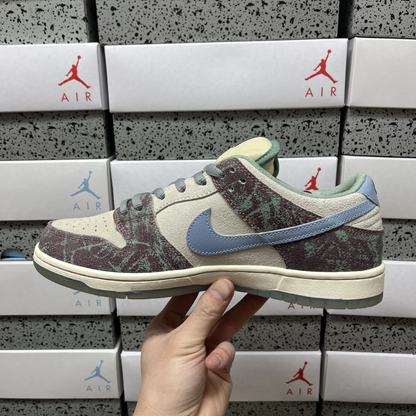 Crenshaw Skate Club X Nike SB Dunk Low - Sail Blue Cedar