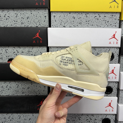 Off-White x Air Jordan 4 Retro SP - Sail