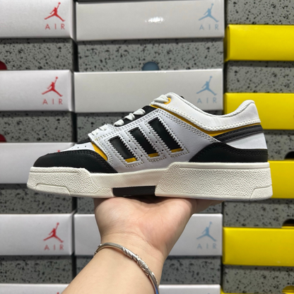 Adidas Drop Step Low - White Black Yellow