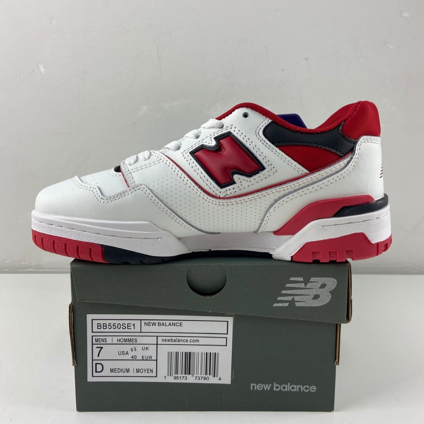 New Balance 550 - Team Red