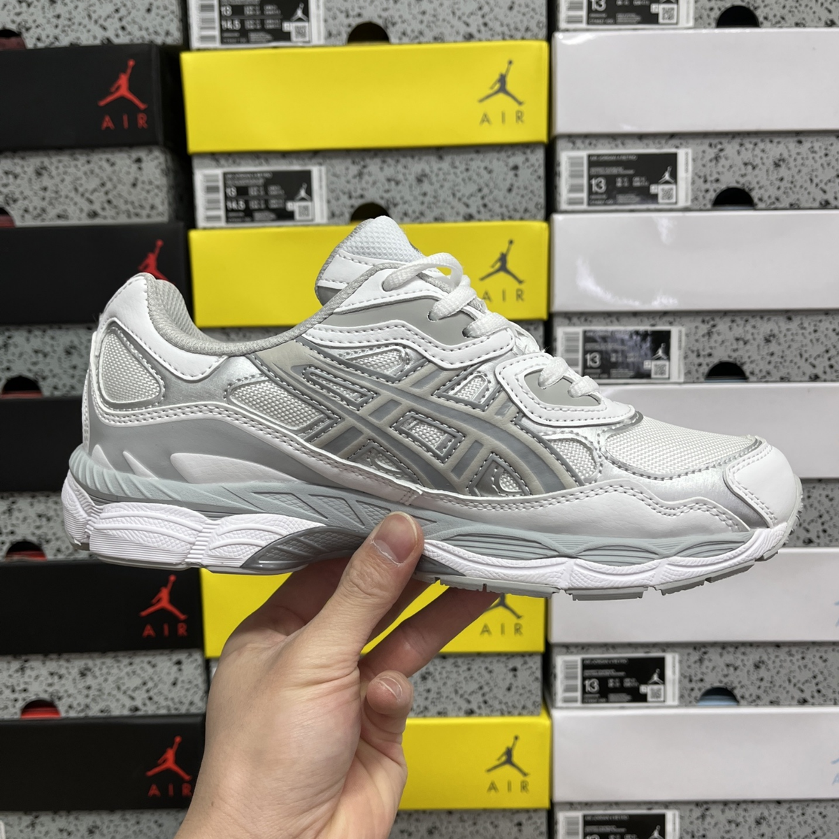 Asics Gel NYC - White Smoke Grey