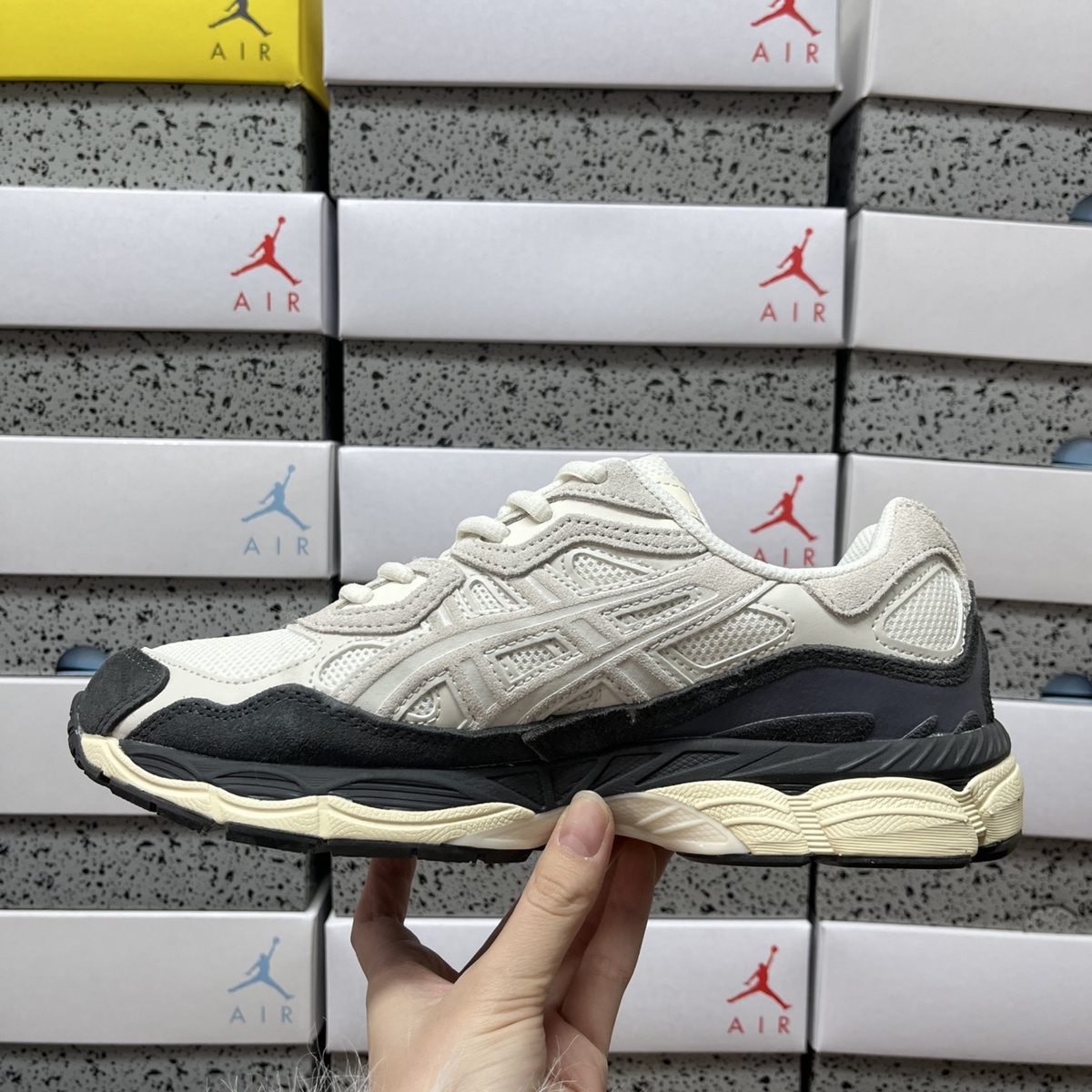 Asics Gel NYC - White Smoke Grey