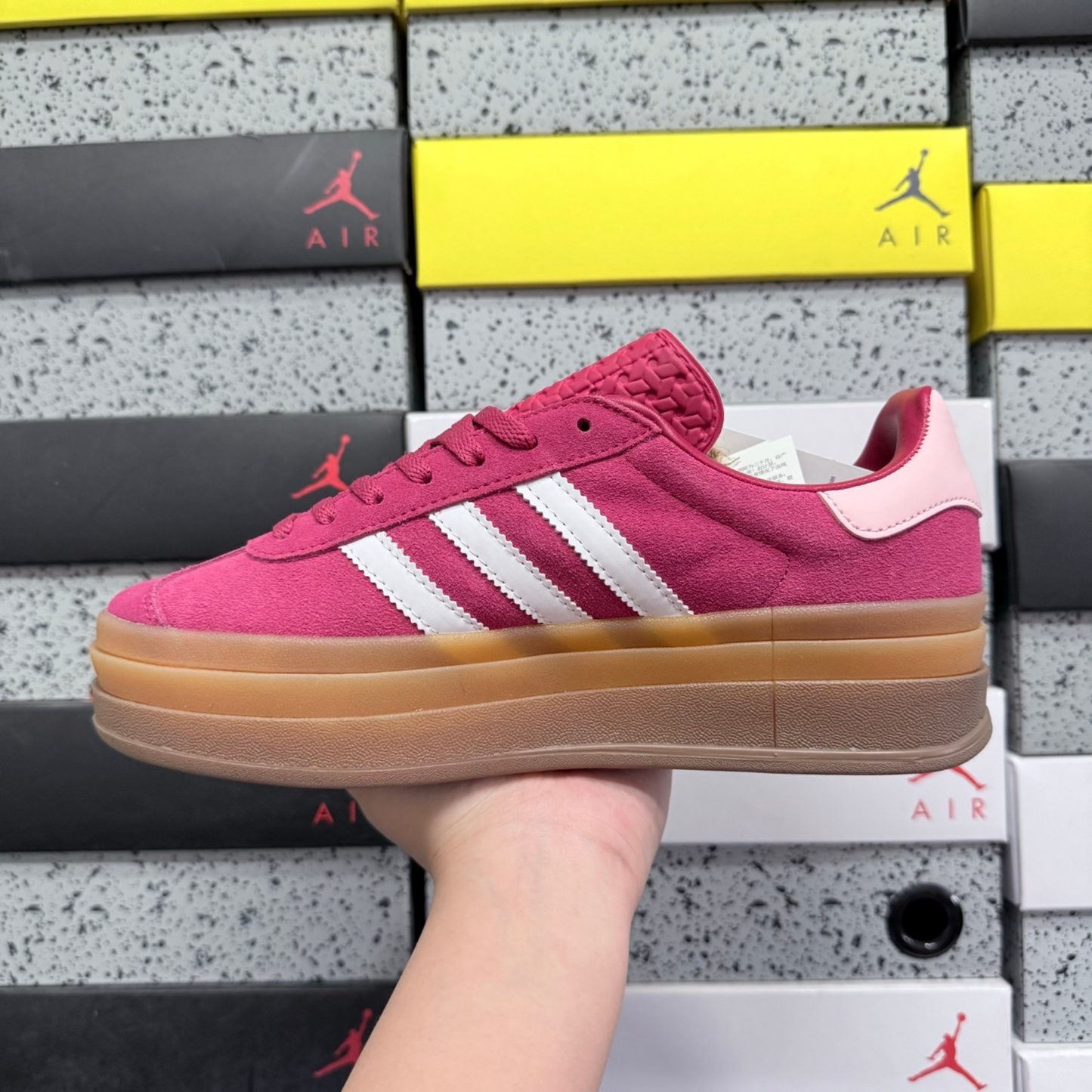Adidas Gazelle Bold - Spark Cloud White Rose