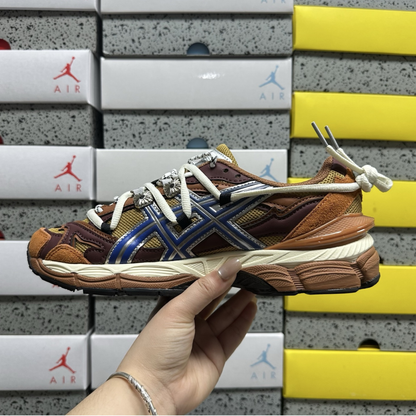 Toga x Asics Gel Cumulus 16 - Brown Blue Pure Silver