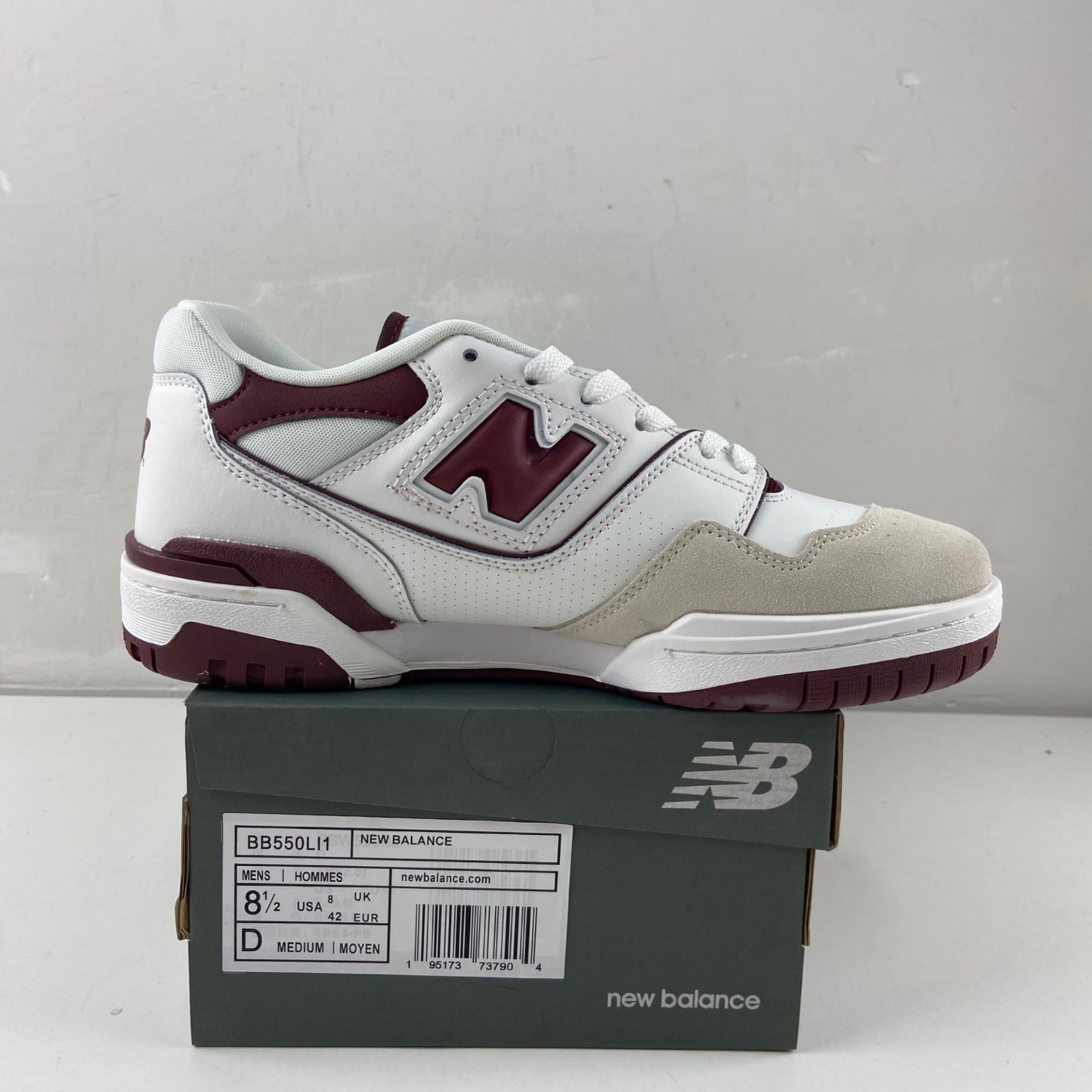 New Balance 550 -  Burgundy