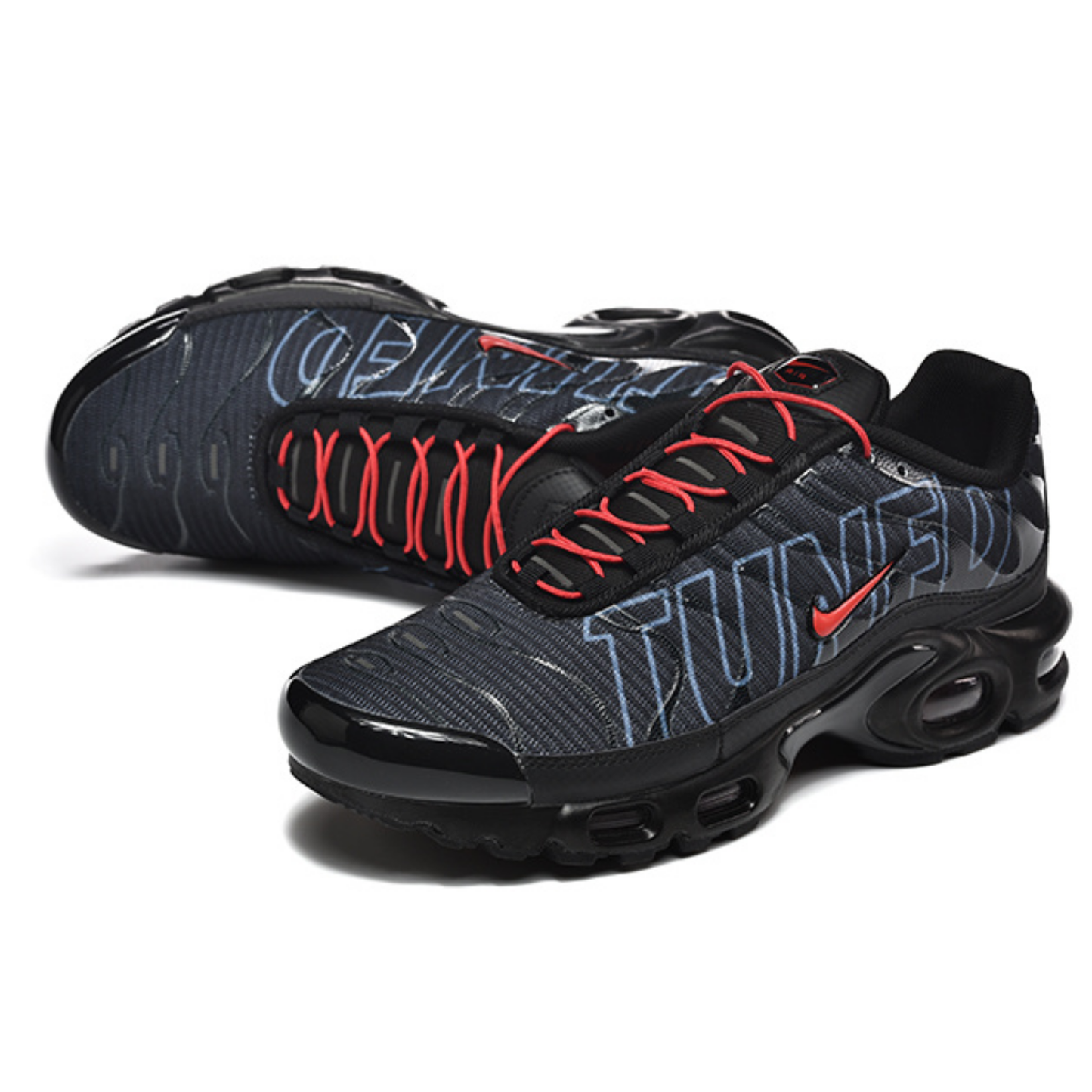 Nike Air Max Plus - Tuned Graphic Black University Red