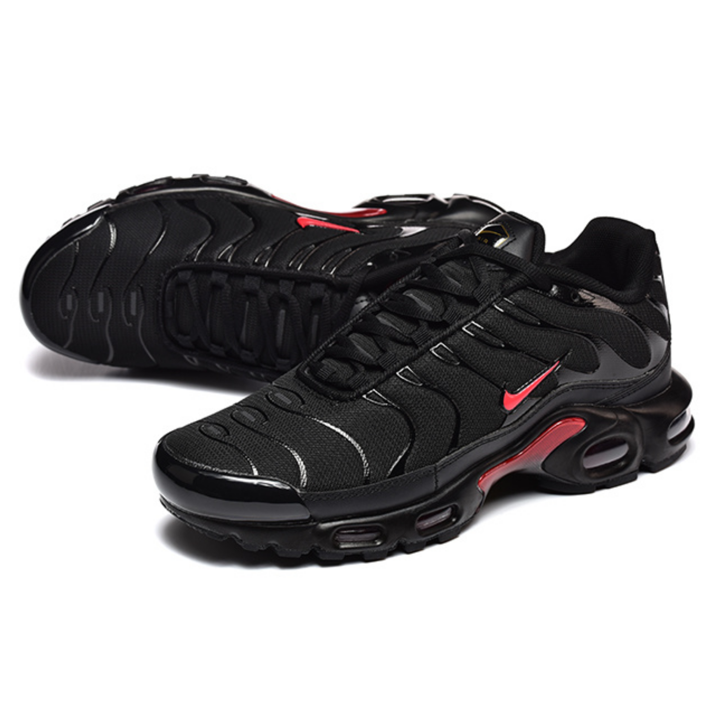 Nike Air Max Plus - Black Bright Crimson
