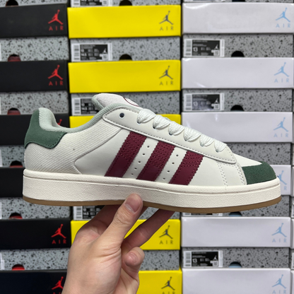 Adidas Campus 00's - Cloud White Burgundy