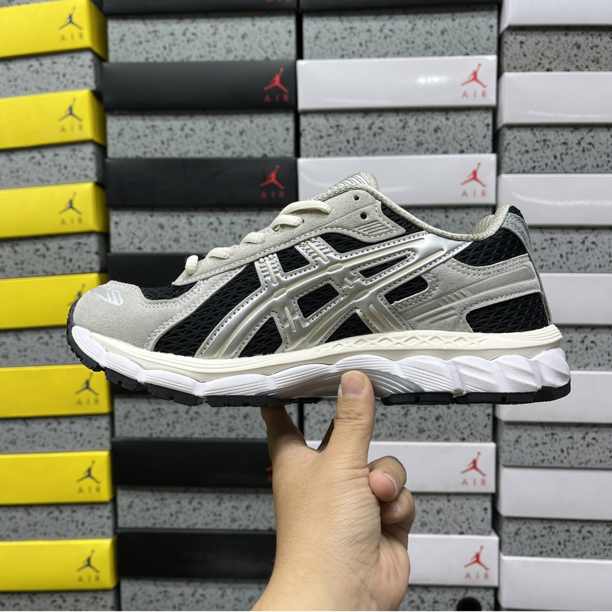 Kith x Asics Gel Kayano 12.1 - Peat Cream