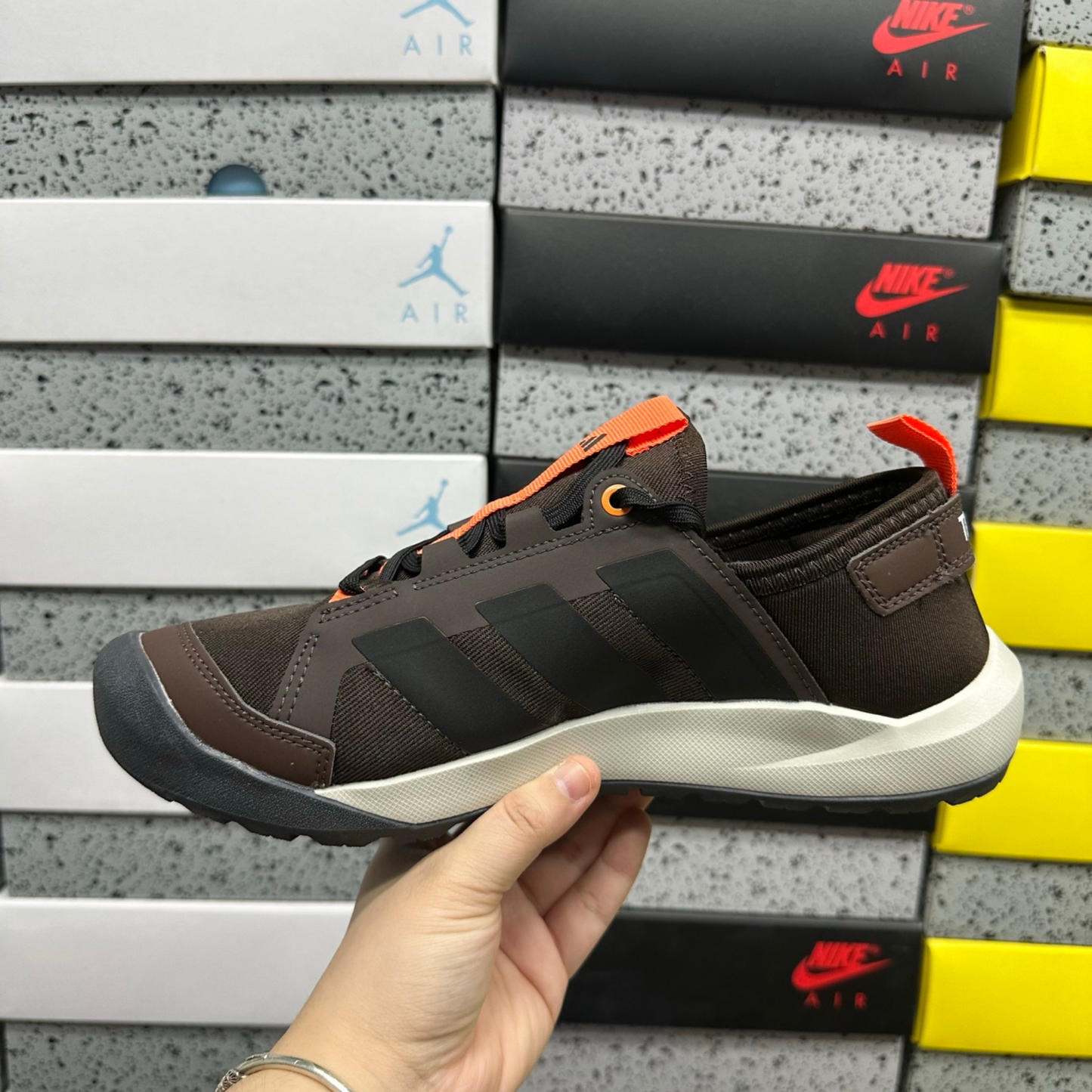 Adidas Terrex Daroga Cordura - Shadow Brown/Core Black/Impact Orange