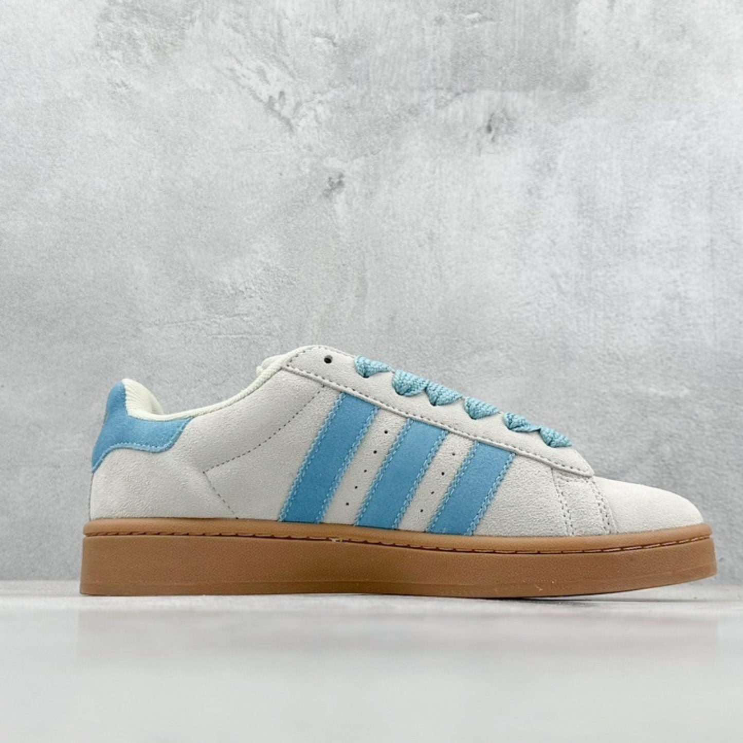 Adidas Campus 00's - Crystal White Lucid Blue Gum