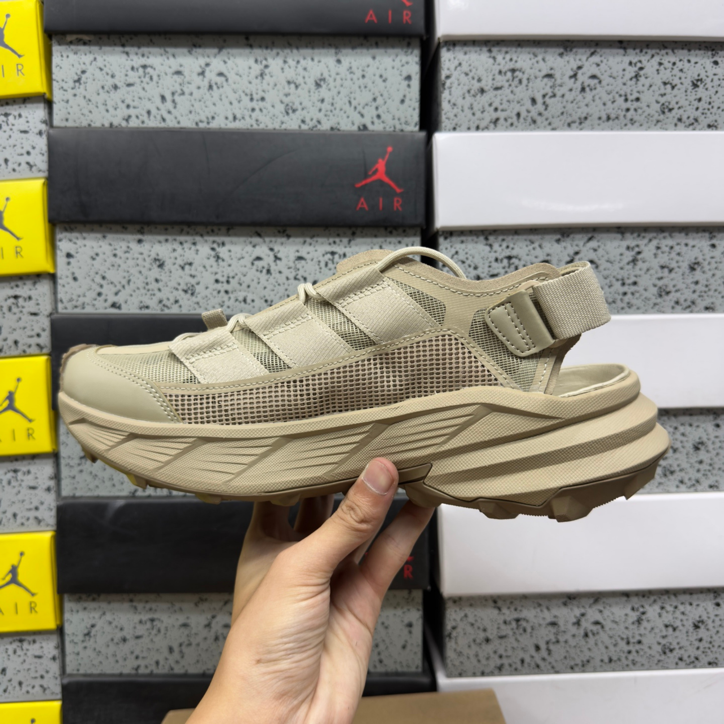 Adidas Terrex FreeHiker SL Sandals - Khaki Three
