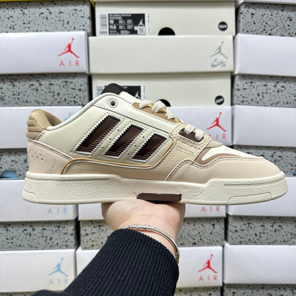 Adidas Drop Step Low 2.0 - Cream White Brown Cardboar