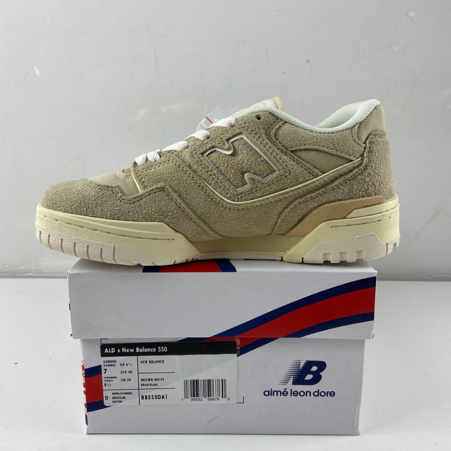 Aimé Leon Dore X New Balance 550 - Taupe Suede