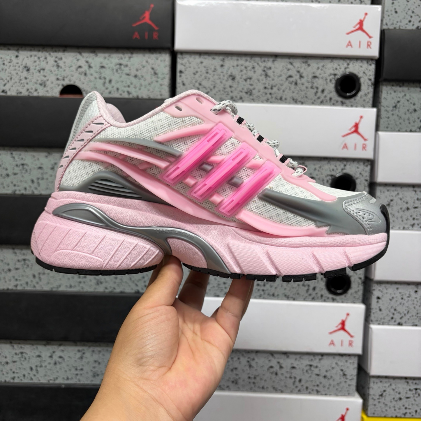 Pharrell Williams x Adidas Adistar Jellyfish  - Clear Pink