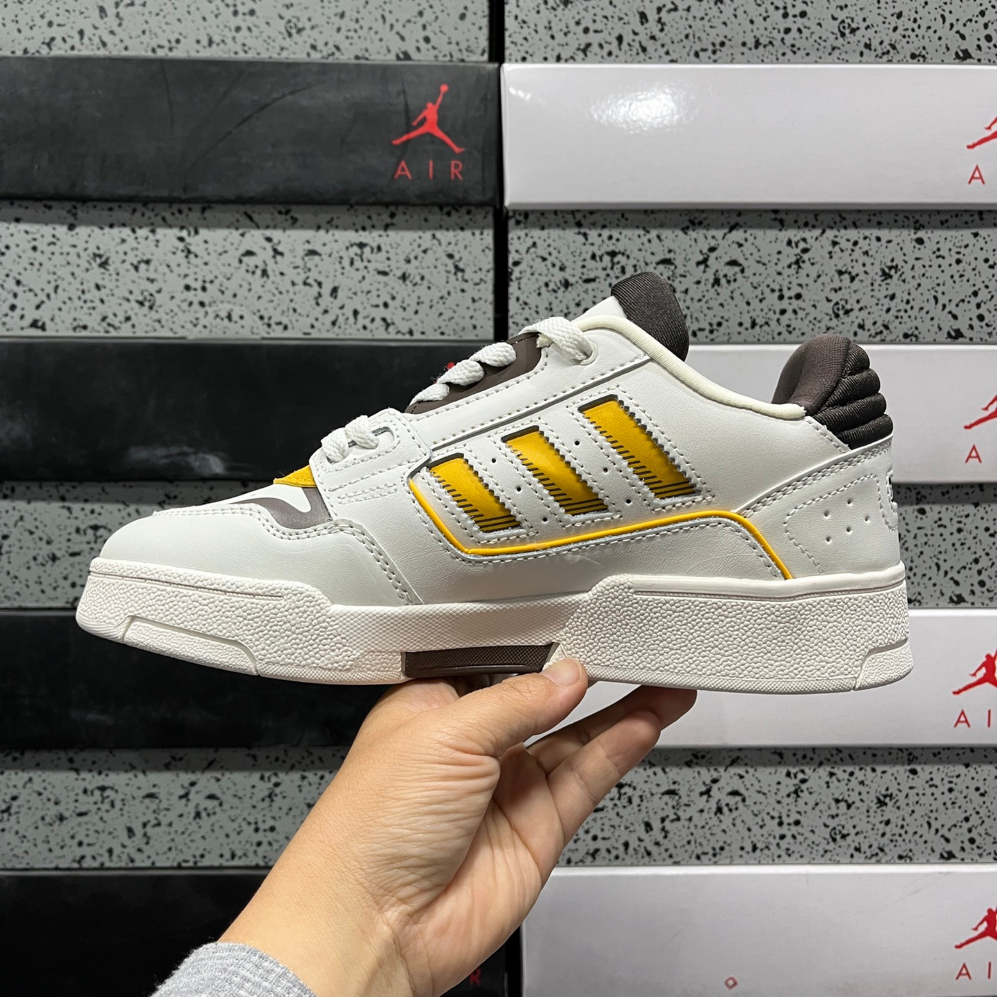 Adidas Drop Step Low 2.0 - Rice White