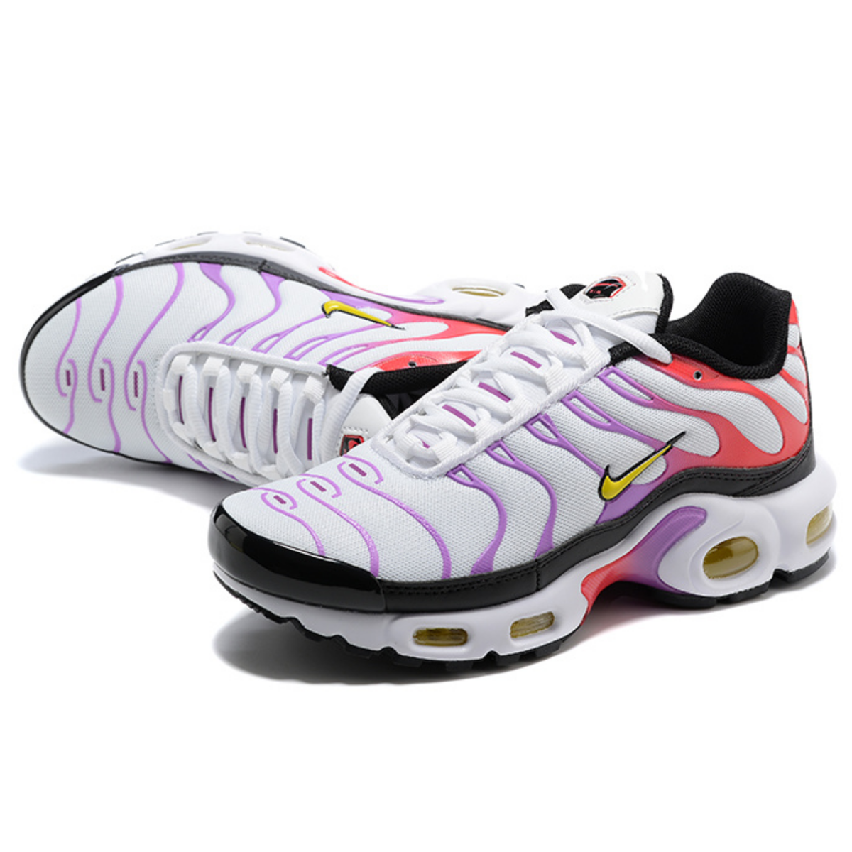 Nike Air Max Plus - White Fuchsia University Gold