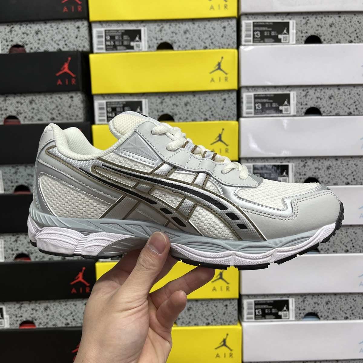 Asics Gel NYC 2055 - Cream Pure Silver