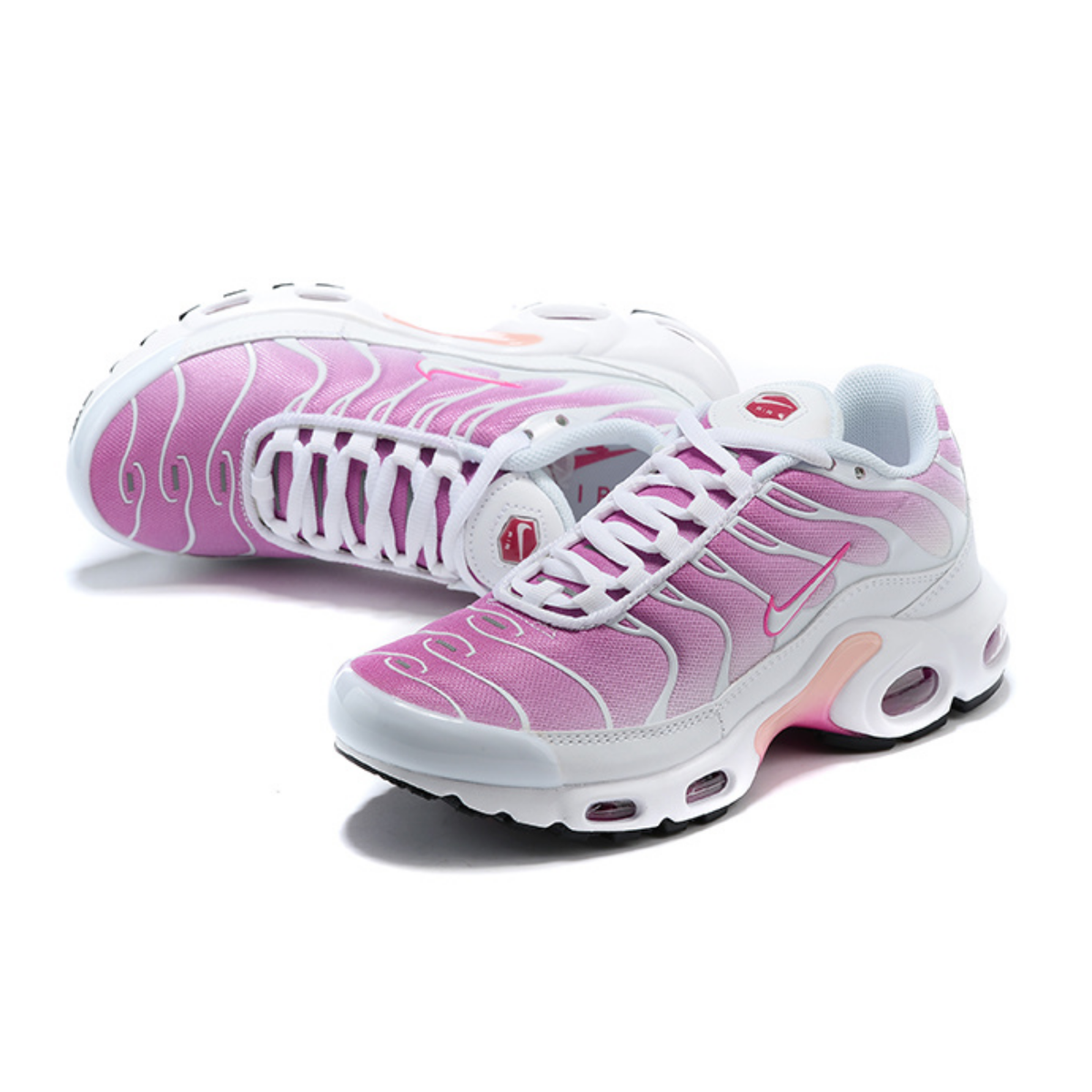 Nike Air Max Plus - Pink Gradient White