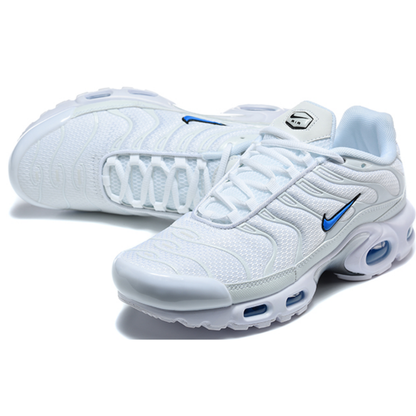 Nike Air Max Plus - White Black Blue Crystal