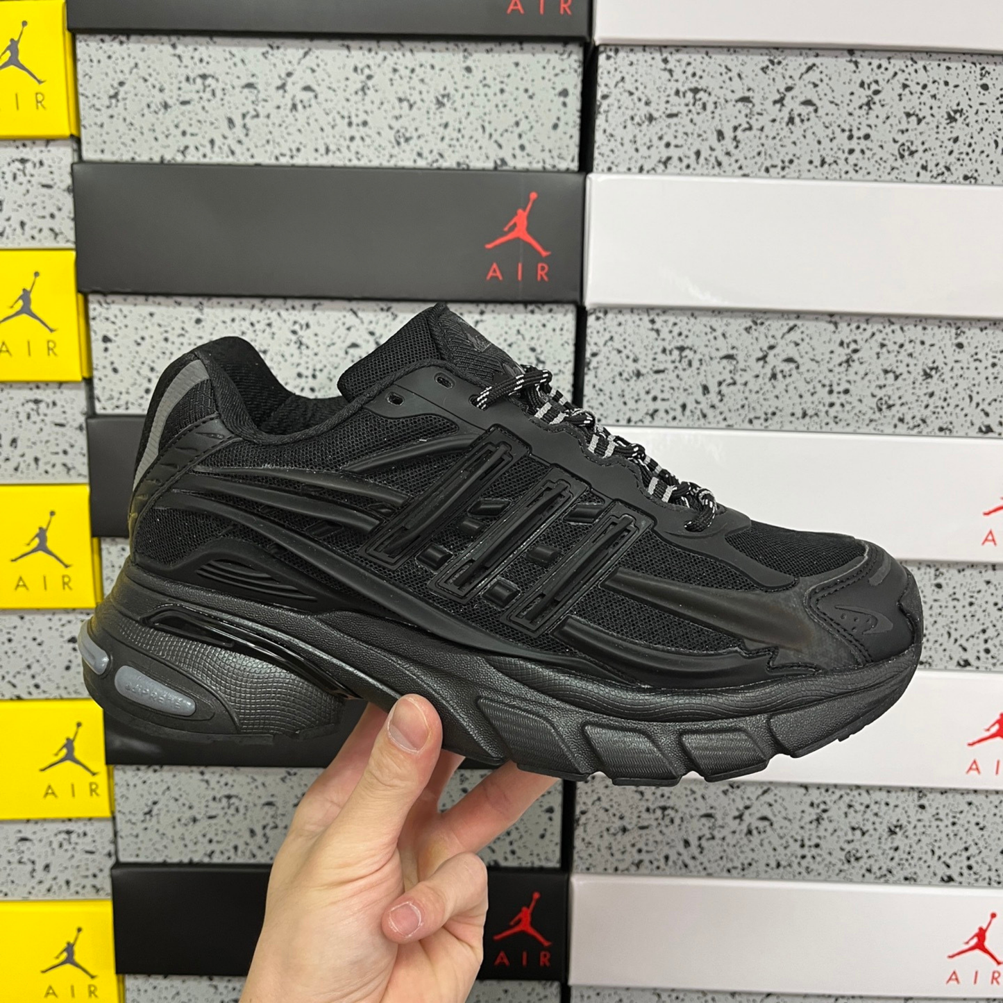 Pharrell Williams x Adidas Adistar Jellyfish  - Triple Black