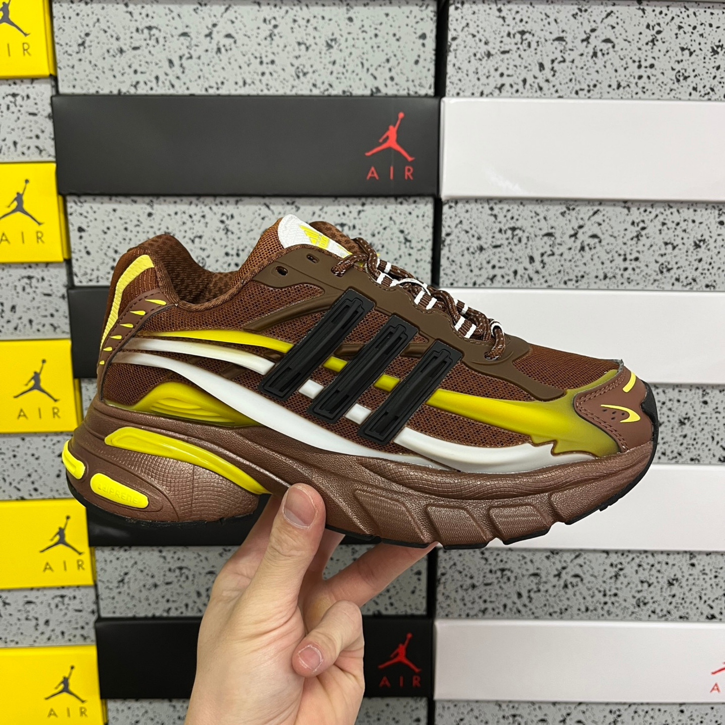 Pharrell Williams x Adidas Adistar Jellyfish  - Auburn Timber