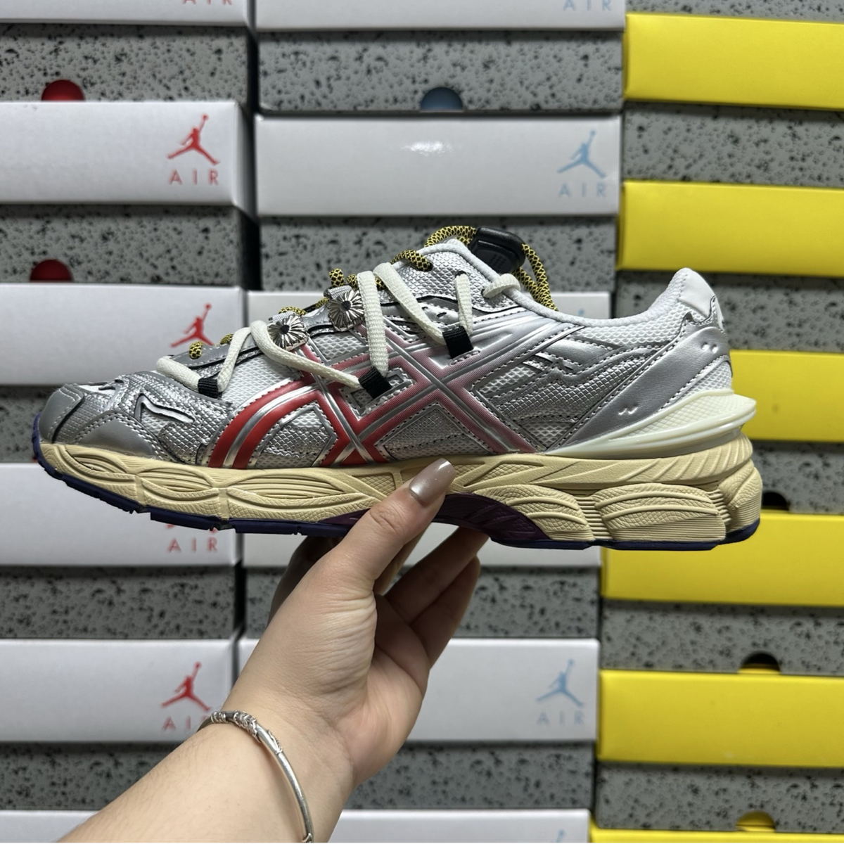 Toga x Asics Gel Cumulus 16 - Pure Silver Pink