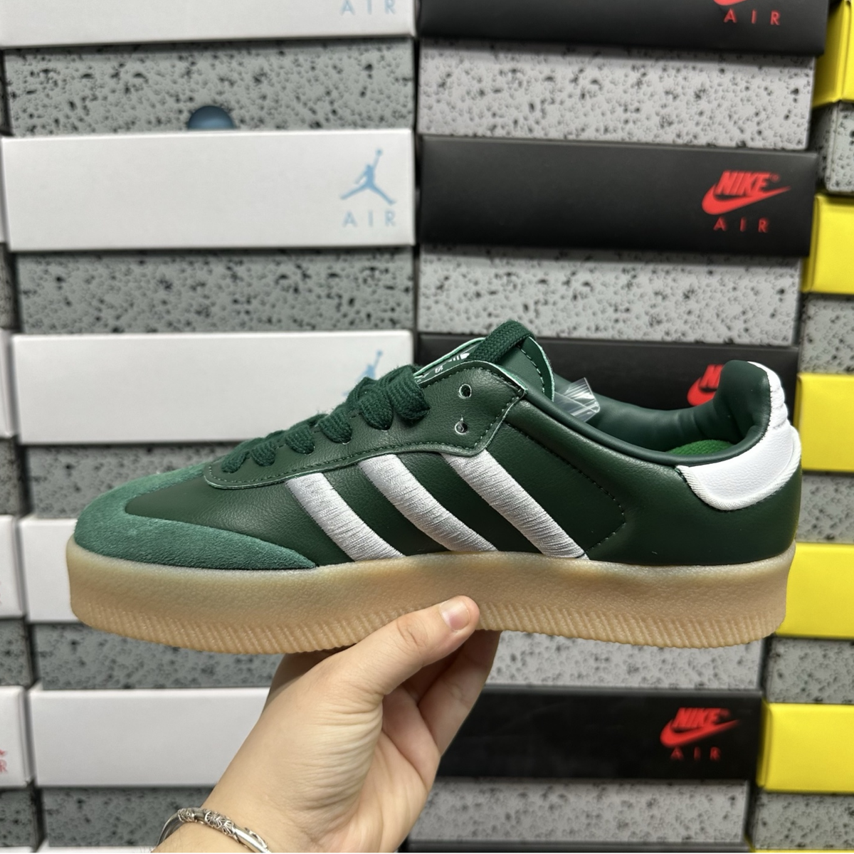Adidas Samba - Collegiate Green