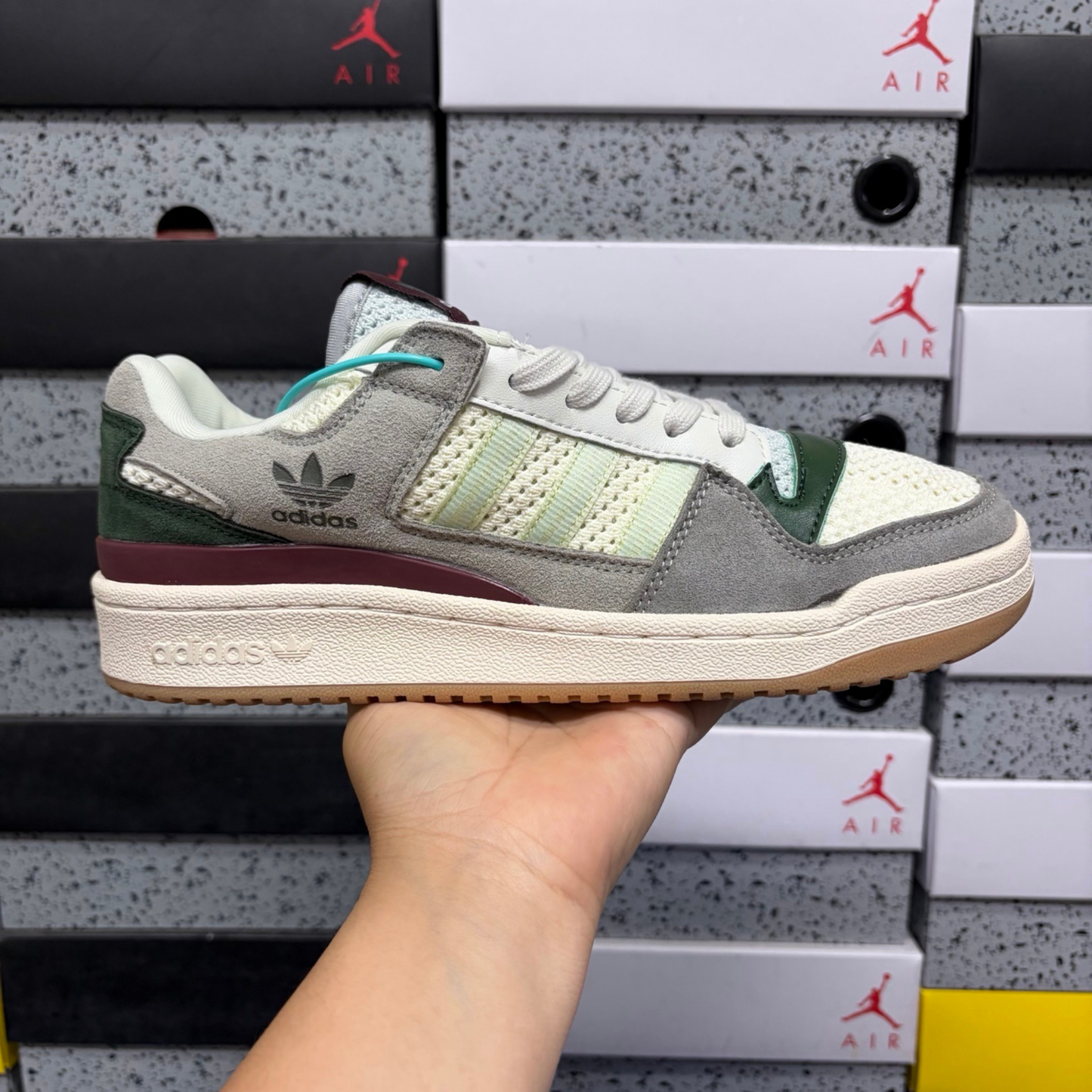 Adidas Forum Low - Brown Grey