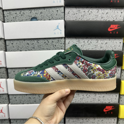Liberty London x Adidas Samba - Collegiate Green