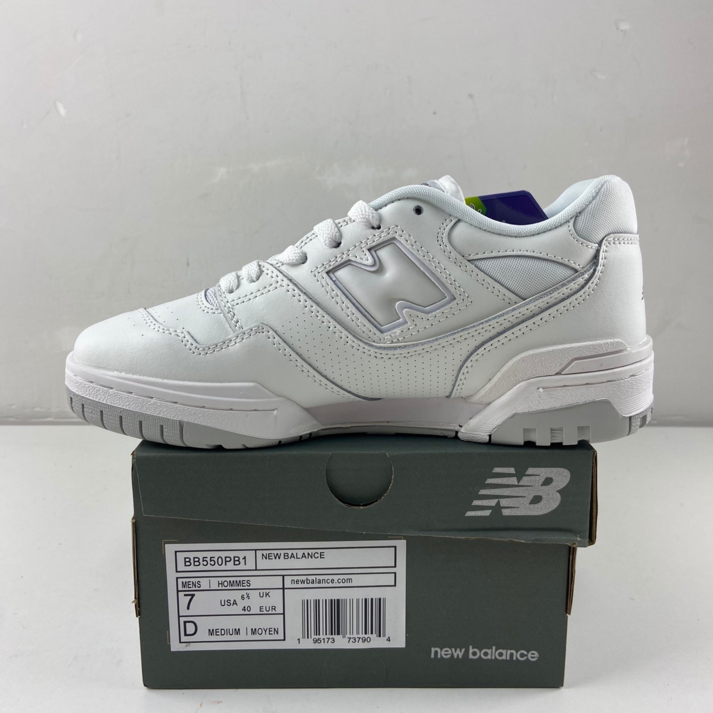 New Balance 550 - Steel Grey
