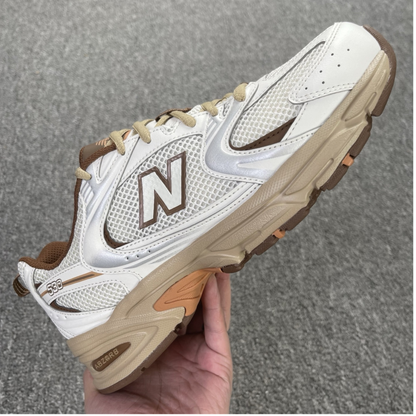 New Balance 530 - White Brown Beige