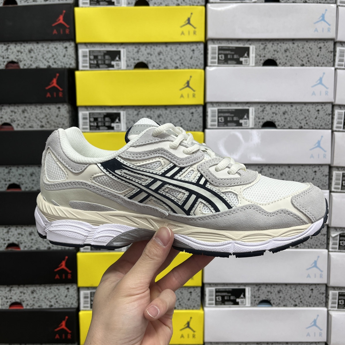 Asics Gel NYC - White Smoke Grey