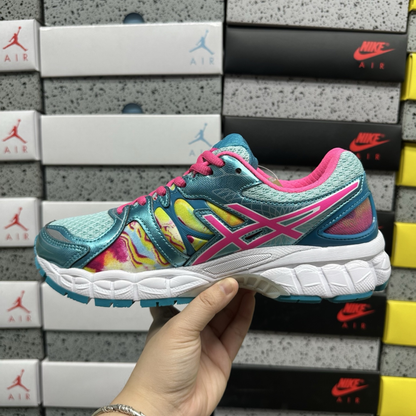 Asics Gel Nimbus 16 - Iridescent / Pink / Blue