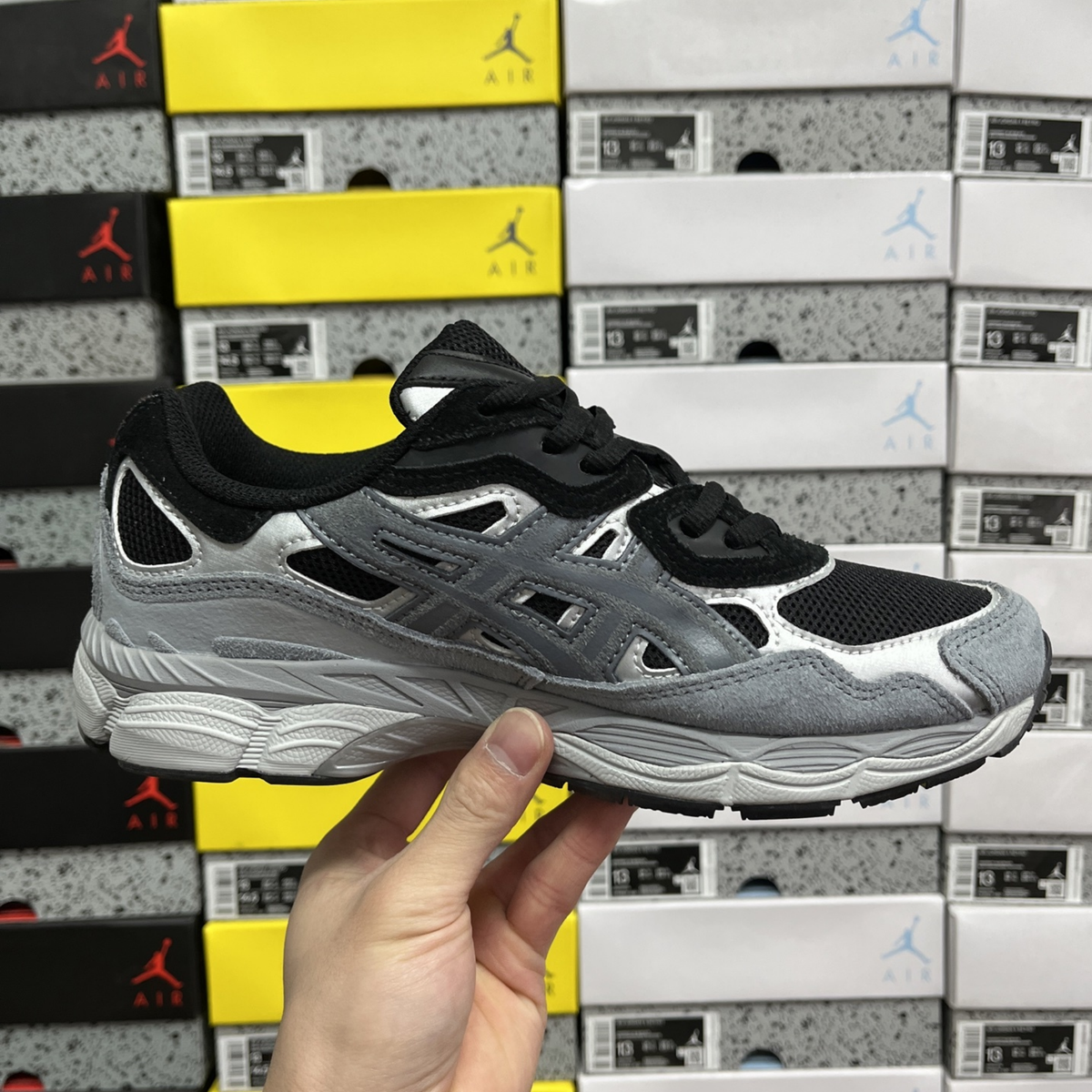 Asics Gel NYC - Black Fjord Grey