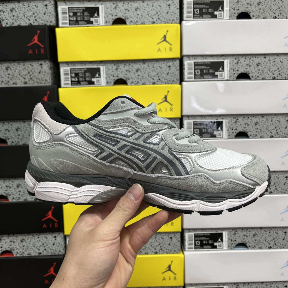 Asics Gel NYC - White Steel Grey