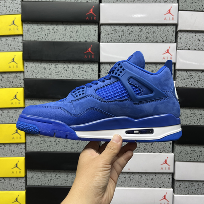 Nigel Sylvester x Air Jordan 4 Retro OG SP - Brick By Brick Blue Sample