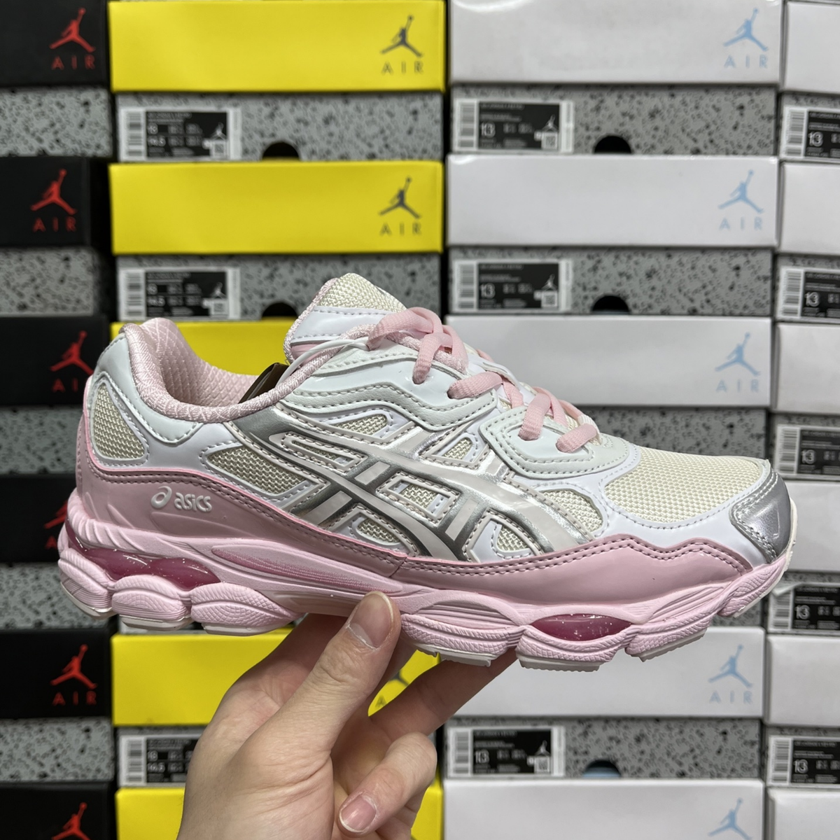 Kicki Yang Zhang x Asics Gel NYC - Pink Cream Pure Silver