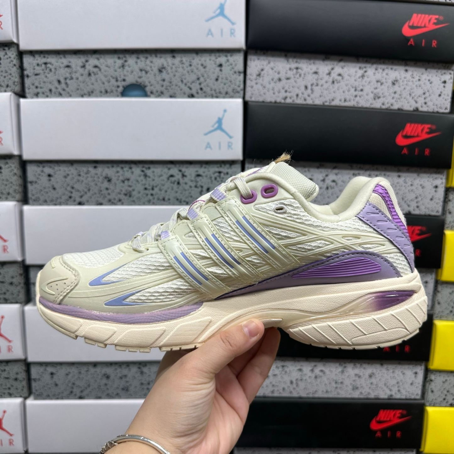 Adidas Adistar Cushion - Cream Preloved Purple