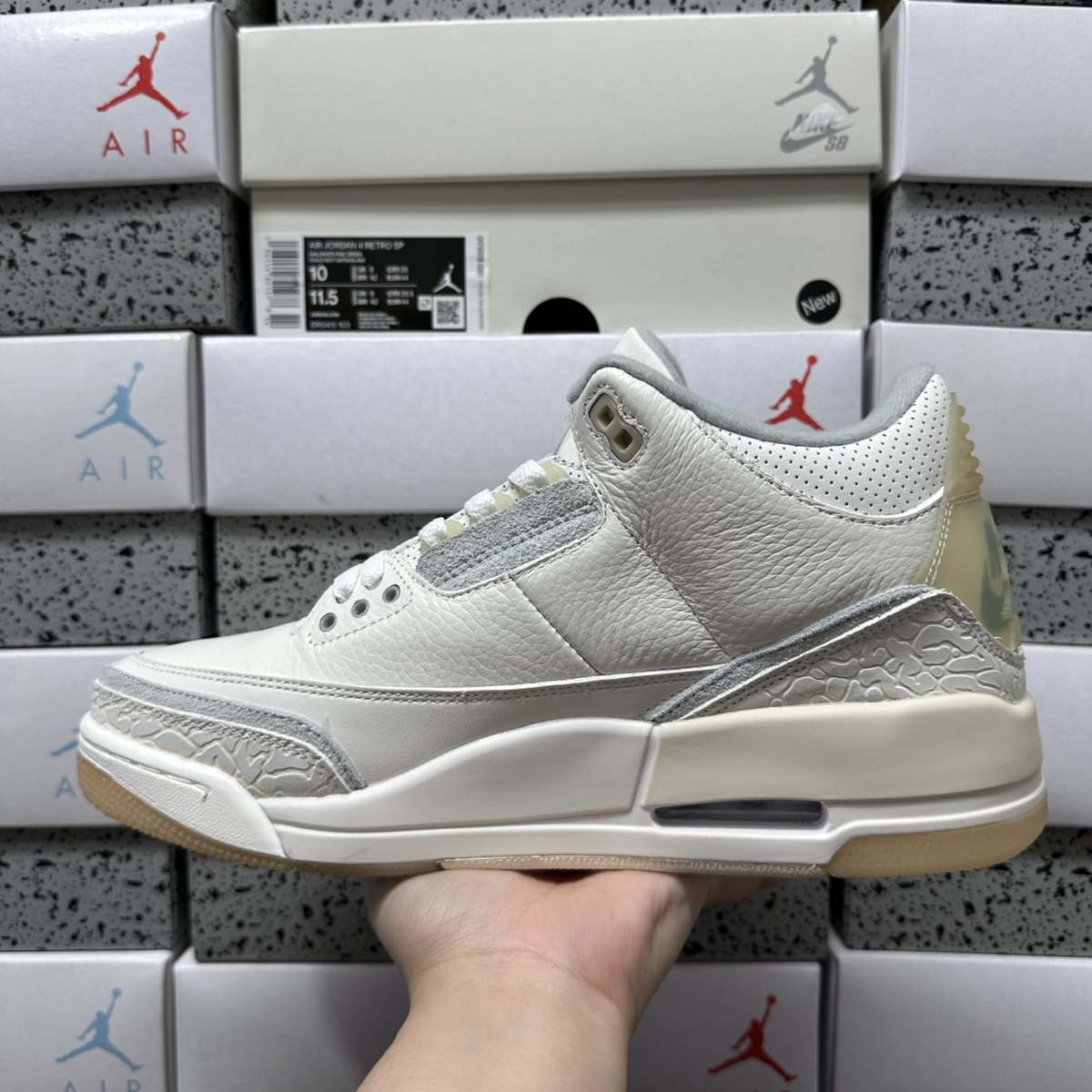 Air Jordan 3 Retro Craft - Ivory