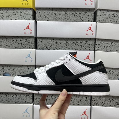 TIGHTBOOTH X Nike Dunk Low Pro - Black and White