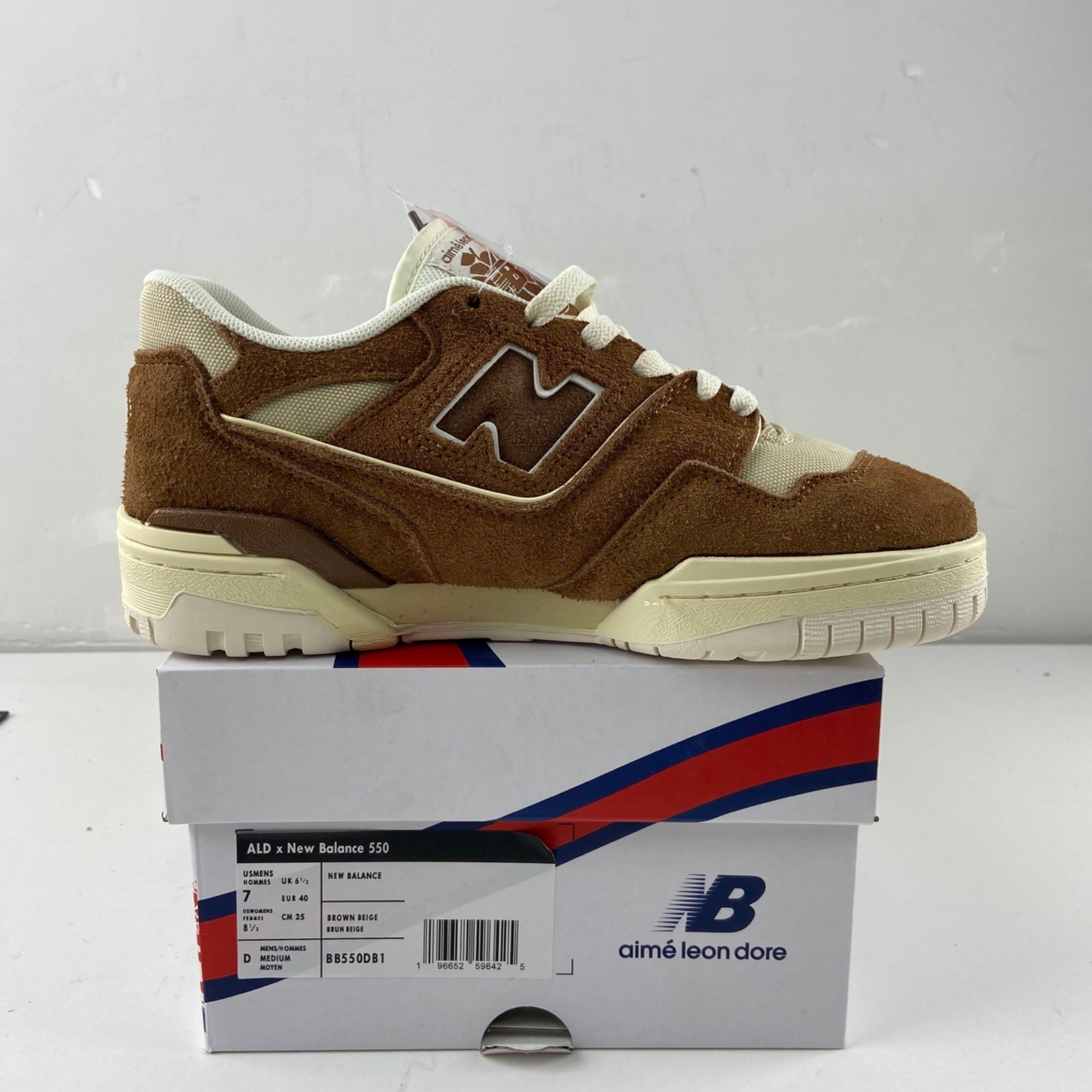 Aimé Leon Dore X New Balance 550 - Brown Beige