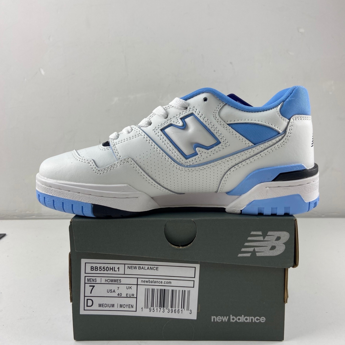 New Balance 550 -  Skyline Blue
