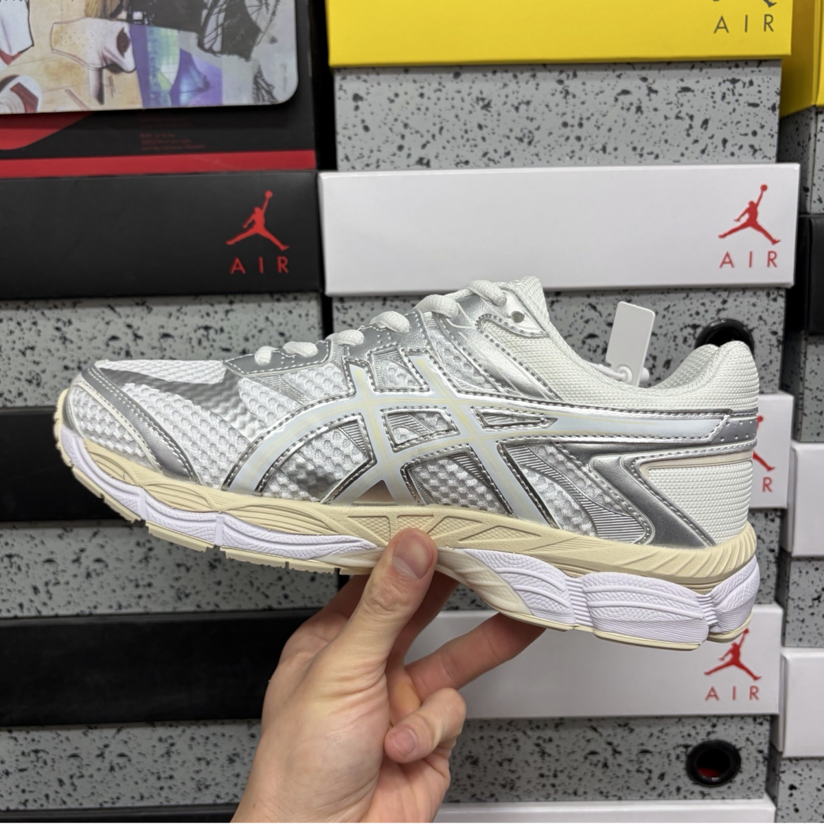Asics Gel Cumulus 16 - White Pure Silver