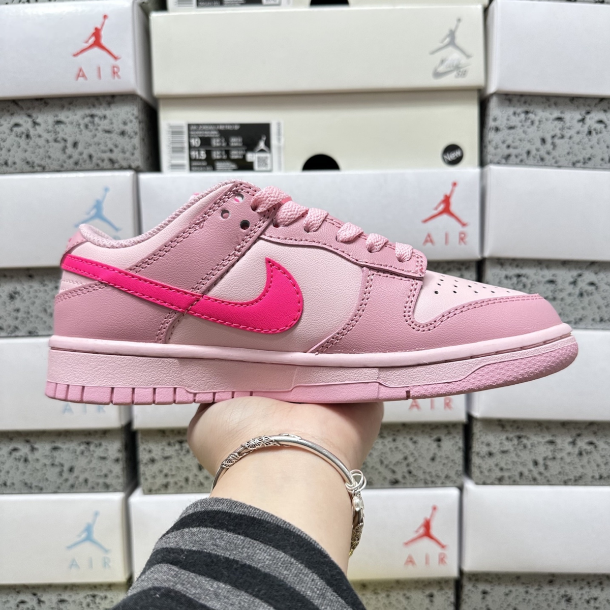 Nike Dunk Low GS - Triple Pink