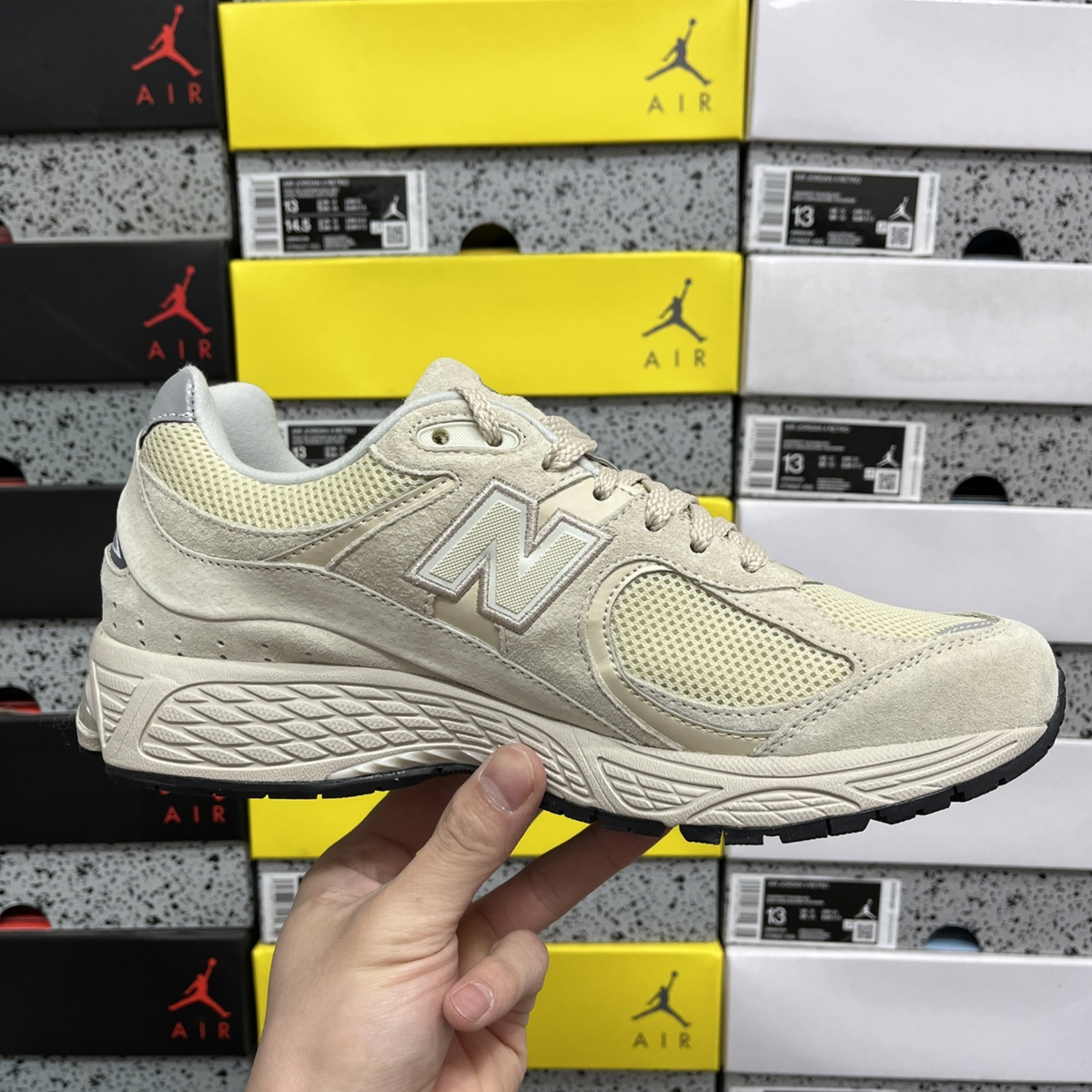 New Balance 2002R - Bone Light Aluminum